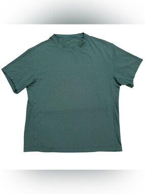 Lululemon The Fundamental T Men’s Short Sleeve Shirt Large Rainforest Green